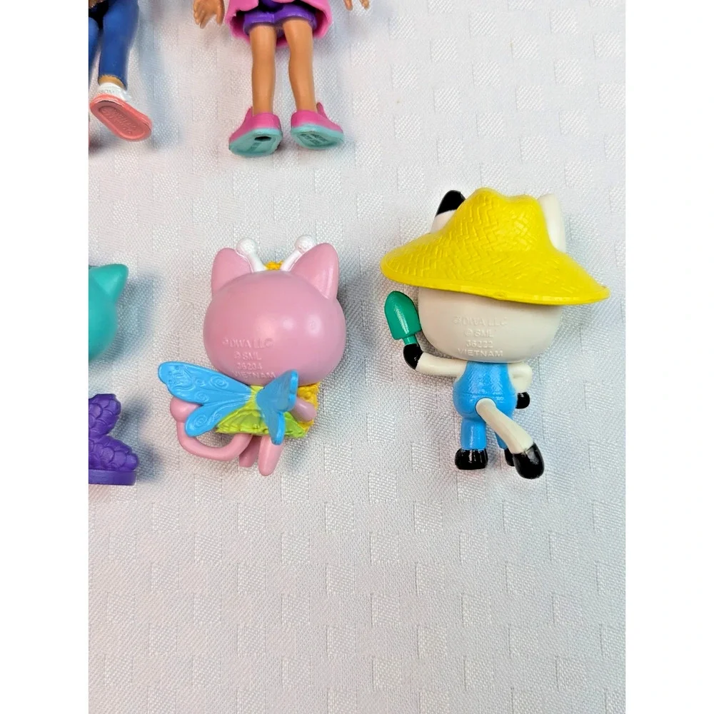 Gabby's Dollhouse Action Figure Cute Doll Collection Model Toys 7 Piece Lot
